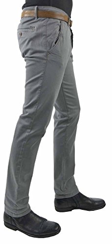 TOM TAILOR Denim Solid Chino With Belt, Pantaloni