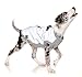 FuzzYard MacGyver Zip Up Dog Jacket with Built in Harness for Cold Weather (Reflective Grey, Size 5)