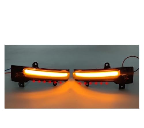 Indicateur de rétroviseur transparent avec technologie LED à défilement
