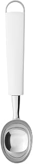 Brabantia 400346 - Cuchara para helados, color blanco y gris