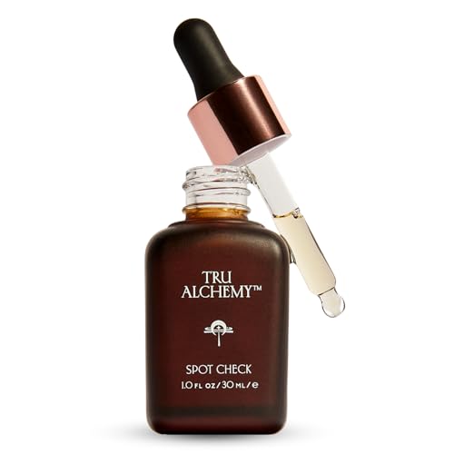 Tru Alchemy Spot Check Dark Spot Remover For Face - Niacinamide Hyaluronic Acid Lactic & Glycolic Acid Serum - Age Spot Remover for Face for Women - 1 fl oz/30 ml