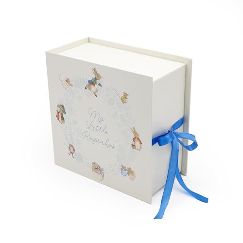 My Little Keepsake Beatrix Potter Keepsake Box, Cream & Blue - Image 2