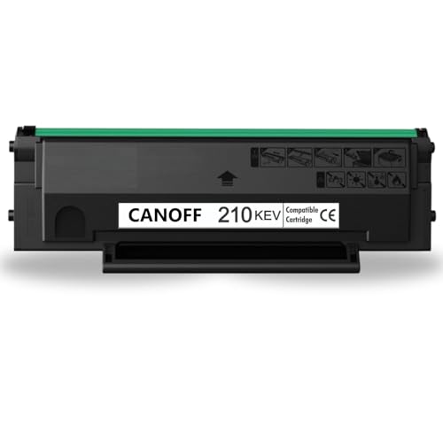 Image of CANOFF ICE-210 KEV Toner Cartridge | Compatible with Pantum P2500, P2500W, M6500, M6500W, M6550, M6550NW, M6600, M6600NW Printers | 1800pages at 5% Coverage Black | Crisp & Clear Printing