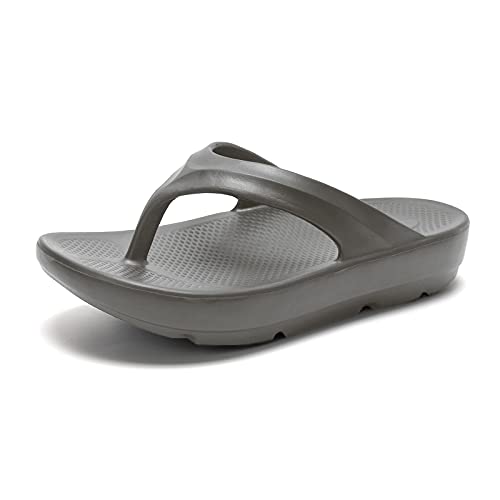 Image of FUNKYMONKEY Women's Comfort Flip Flops with Arch Support - Lightweight EVA Thong Sandals for Walking, Beach, and Daily Wear - Cushioned Footbed & Anti-Slip Sole