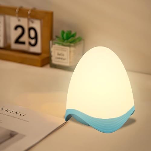 3-in-1 Rechargeable Night Light - Dimmable Color Changing Kids Lamp With Remote Control