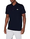 polohemd xxl Baumwoll-Ottomanmischung Lacoste Herren DH2881 Polohemd, Marine/Marine, XXL