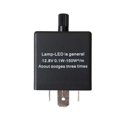 Centrale clignotante CF13JL02 réglable 3 broches 7,8V pour corriger le clignotement rapide
