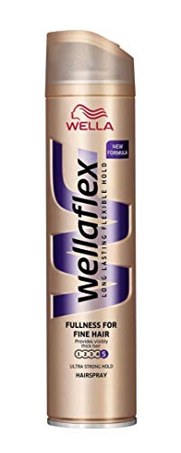 Wellaflex spray pour cheveux fins volume anti humidité lot de 3 flacons 250 ml