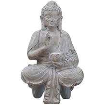 Home Buddhas Statue Solar Power Flickering LED Garden Light Meditations Buddhas Figures Spiritual Room Decorations Solar Buddhas Statue