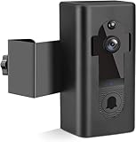 Doorbell Holder, No Drill Anti-Theft Video Doorbell Mount Compatible with Ring/Blink/EKEN/Aiwit/PASO/Tuck Doorbell, Adjustable Mounting Bracket Accessories for Houses, Apartments, Businesses