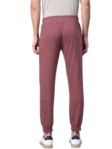 Image of Hubberholme Men's Slim Fit Cotton Track Pants - Trackpant with Drawstring Elastic Waistband, Lower for Jogging, Gym, Sports & Dailywear