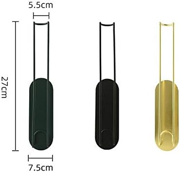BCCCLLLSA 北欧ゴールドアイアンペーパータオルホルダー 壁取り付け収納ラック ホームオーガナイザー棚 キッチンツール タオル