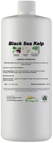 VermaPlex 724215 Black Sea Kelp Organic Fertilizer, 1 Quart