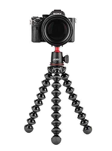 Joby GorillaPod Compact Tripod and Ballhead for Mirrorless Cameras up to 6.6lbs. Black/Charcoal. - Thumbnail 7