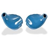 Miayaya Replacement Ear Tips for Yurbuds Focus JBL Inspire Ironman Duro Silicone Gel Sweat Proof Cover Size 5, Dark Blue