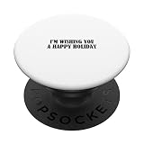 Je vous souhaite de bonnes vacances PopSockets PopGrip Interchangeable
