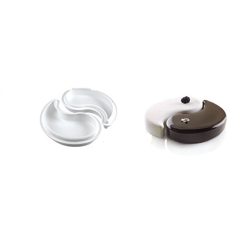 silikomart - Professional moules Yin Yang. Cuisine : Autour de la pâtisserie (Moules en Silicone)
