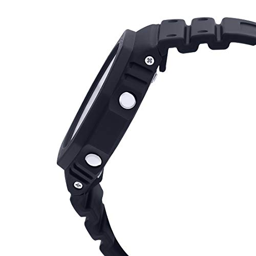 Casio Analog-Digital Black Dial Men's Watch-GA-2100-1ADR (G986) - Image 2