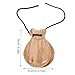 Kisangel 4pairs Wooden Castanets Finger Percussion Instruments Handheld Rhythm Toy for Adults Boys and Girls Teens