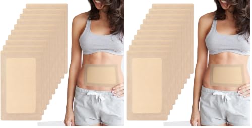 Image of Extra Large Castor Oil Patches for Shoulder, Back & Abdomen (Pack of 2)