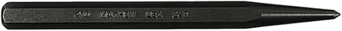 Miniatura 5 de Mayhew Tools 24000 Punzón central, 3/32" - 2.5 mm x 4", acabado de óxido negro