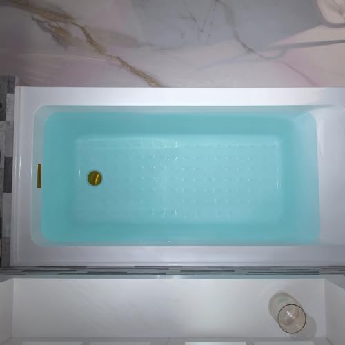 Woodbridge LB666-R-BG 60 Inch Acrylic Rectangular Alcove Soaking Bathtub In White thumb #4