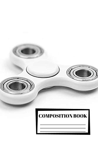 Composition Book: スピナー | 遊びます | 3D | 高品質 | 作曲ノート | 幅広の100ページ | ジャーナル | 日記 | 注意