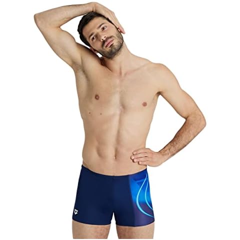 Arena Placement Bañador corto para hombre, Navy/Martinica, 85 Cover