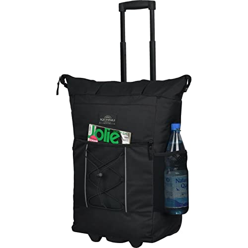 KEANU Einkaufstrolley Wheel Trolley Shopping Damentasche Einkaufsroller Korb Shopper - Trinity - Farbauswahl (Pure Black… – Bild 5