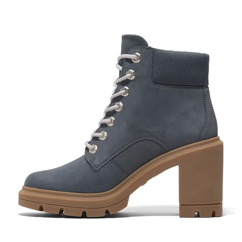 Image of Timberland Womens Allington Lace Up Casual Boots Ankle High Heel 3 inch & Up