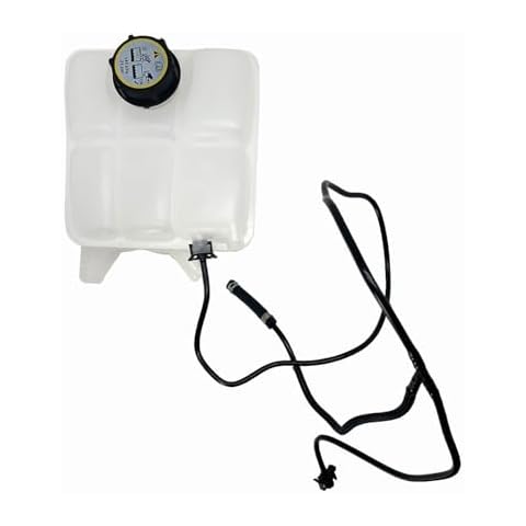 Koxuyim 603382 Front Engine Coolant Reservoir Compatible with 2012-2018 F-ord Focus CV6Z8A080A 603-382 tank | with 1 radiator reservoir hose Cover