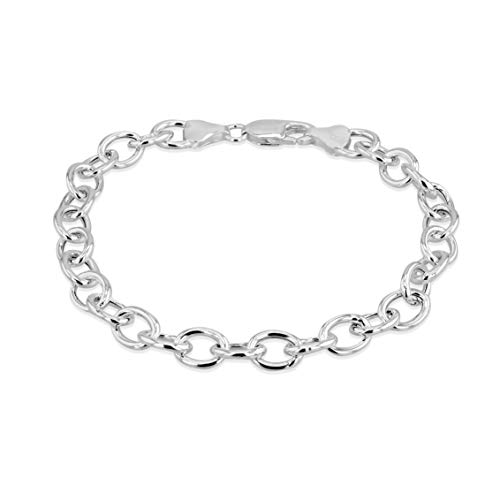 Tuscany Silver Damen - Armband 925 Sterling Silber Rundschliff Diamant 8.24.6003