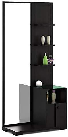 Kyle Dressing Table In Natural Wenge Wood-Pore Finish - Brown