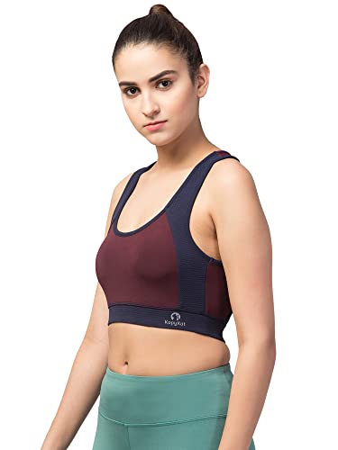 Image of Kopykat Women's Non Padded Wire Free Fourway Karara Lycra Sports Bra