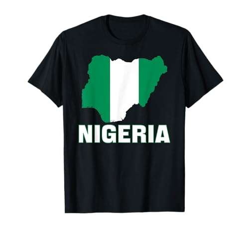 Nigerian Flag Of Nigeria Men Women Kids Africa T-Shirt