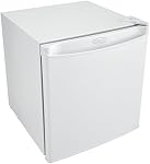 Danby DCR016A3WDB 1.6 Cu. Ft. Compact Refrigerator, Energy Star Mini Fridge with Freezer, Reversible Door & CanStor Beverage Dispenser, White