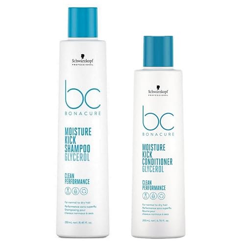Schwarzkopf - Bonacure MOISTURE SHAMPOO + CONDITIONER 250ML 200ML