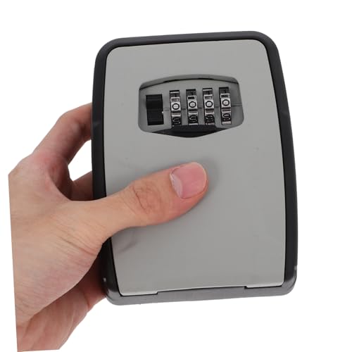 Caja de seguridad para llaves exterior con combinación para colgar en pared de hogar 3