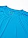 UltraClubs Men's Cool & Dry Sport Performance Interlock T-Shirt, Sapphire, 2X-Large