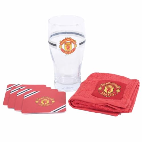 Manchester United FC - Ensemble Mini Bar CORE (Taille unique) (Rouge/Blanc)