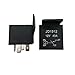 DSkoiph 40 AMP 12V Cooling Fan Relay Switch Kit 4 Pin Dual Electric Fan Wiring Kit Radiator Electric Fan Thermostat Kit Temperature Sensor Switch 185 On 175 Off