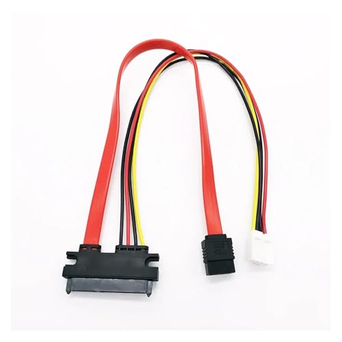 Cable de datos con conector SATA 22P a Power 4pin 0.29m miniatura 6