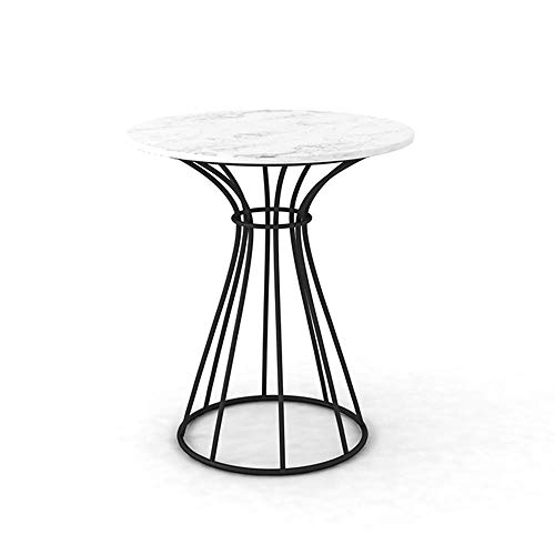 Home&Selected Furniture/Nordic Style Side Table Round Natural Marble D