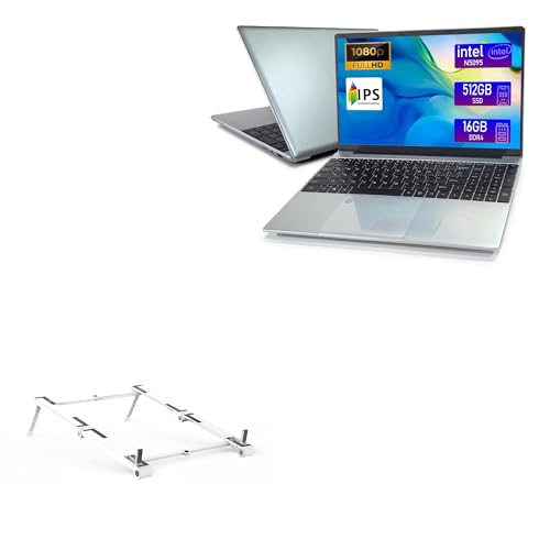 Base ajustable portátil de aluminio para laptop 15.6 in