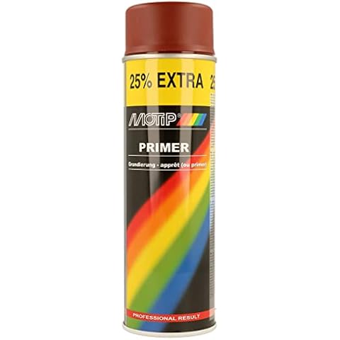 Motip 04055 Spray Paint - Red - 500 ml Cover