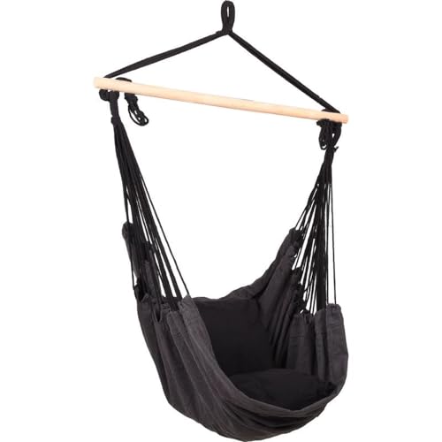 möbelando Hängesessel >Tobago< in Mehrfarbig aus Holz, Baumwolle - 60x90x120cm (LxBxH) möbelando Hängesessel >Tobago< in Mehrfarbig aus Holz, Baumwolle - 60x90x120cm (LxBxH)