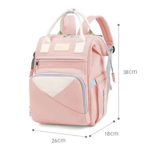 Diaper Bag Multifunctional Baby Backpack Extension Multifunction Travel Backpack Maternity Bag (Black)2