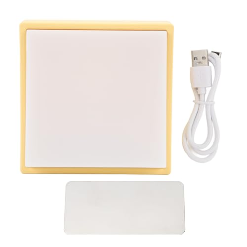 Respicefinem Luz nocturna LED 3000K Luz de pared magnética recargable blanca cálida para gabinete Habitación de niños Baño