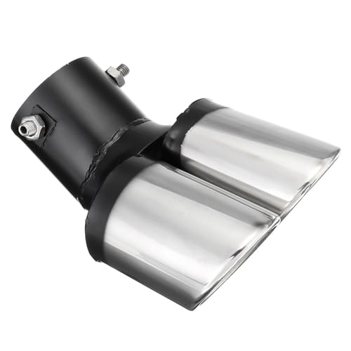 Embouts d'échappement doubles universels en acier inoxydable pour voiture
