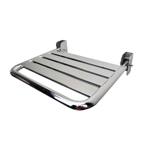 Silla Ducha Plegable Acero Inoxidable,Asiento Ducha Plegable Pared Montada,Taburete de baño,Silla Abatible Ducha Montado en la Pared,Silla Antideslizante Plegable Cuarto Baño para Discapacitado